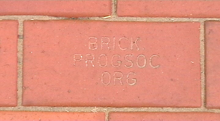 The ProgSoc Brick. It contains the domain of this very website!